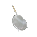 10" Single Fine Mesh Strainer with Wooden Handle D230424
