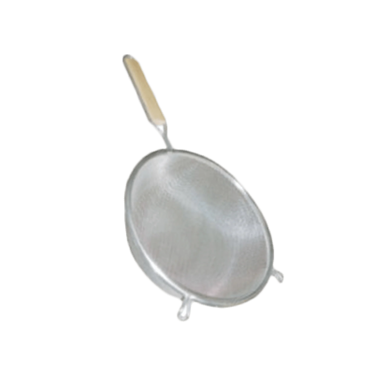 10" Single Fine Mesh Strainer with Wooden Handle D230424