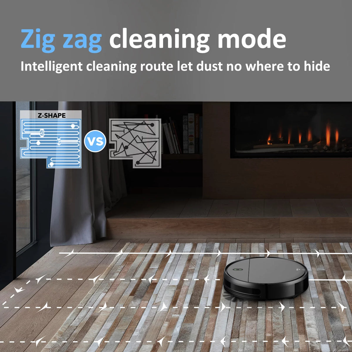 Robot Vacuum Cleaner 2 in 1 Mop Combo X95881