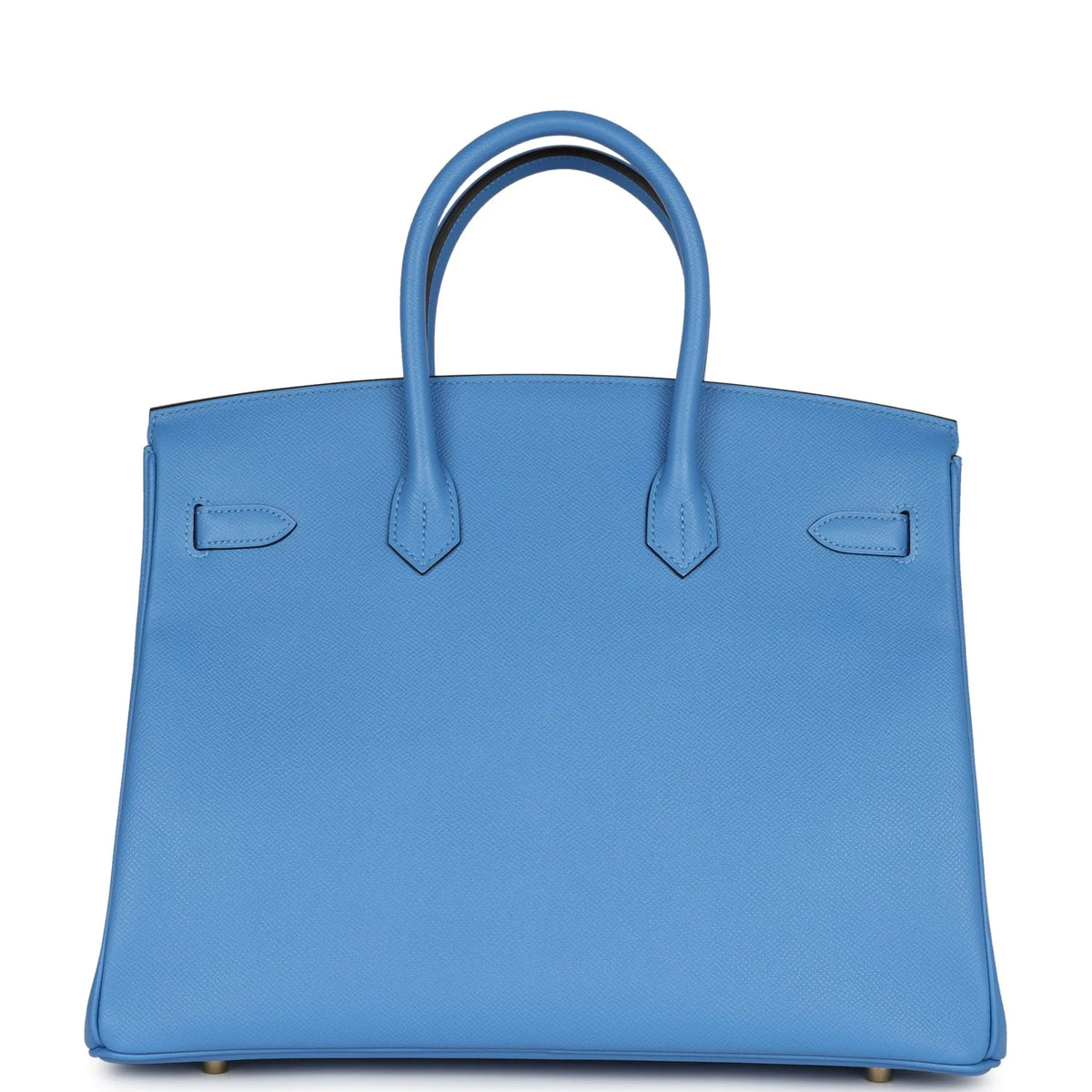 Birkin 35 Bleu Paradise Epsom Gold Hardware K34680