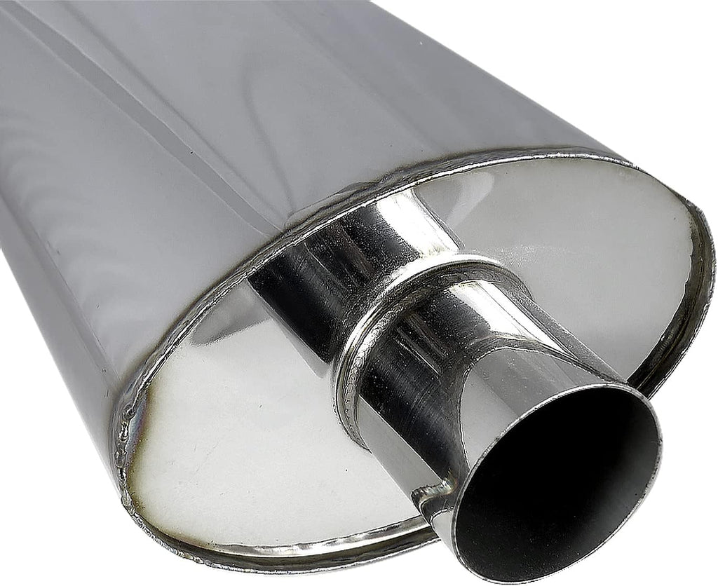 Dual 3" Titanium Exhaust Muffler Pack of 2 J452969