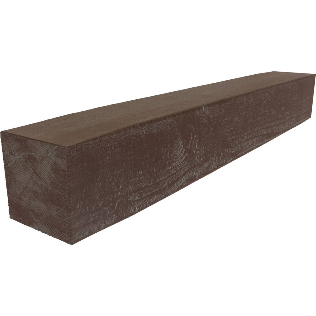 Rough Sawn Faux Wood Fireplace Mantel H56685