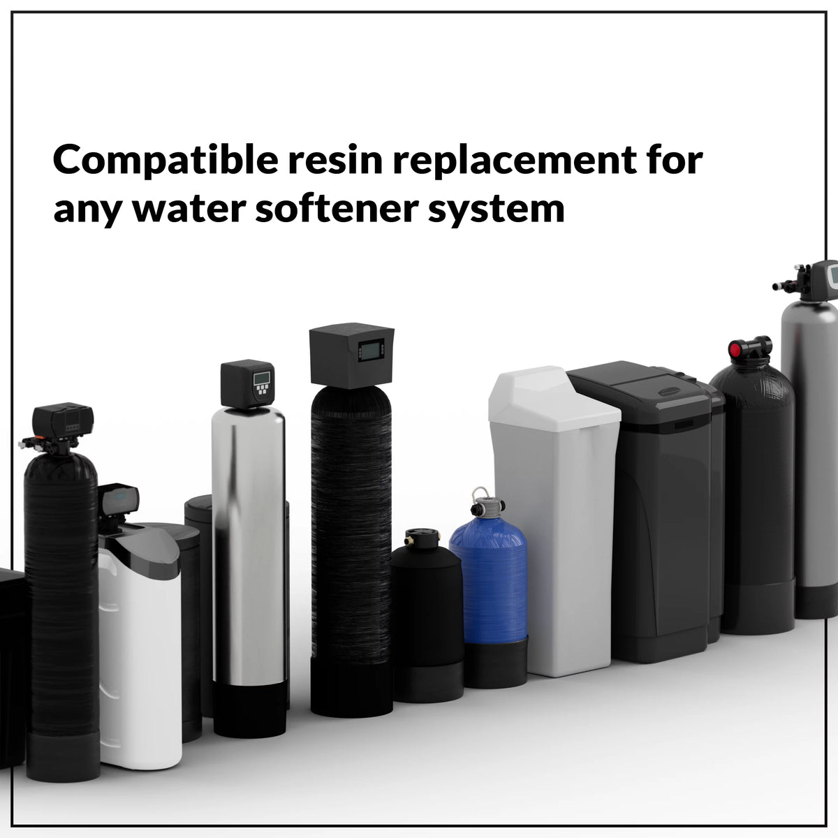 0.25 CuFt Water Softener Resin Media V833