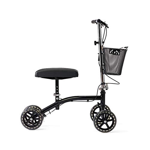 Black Knee Walker with 8" Wheels R7158