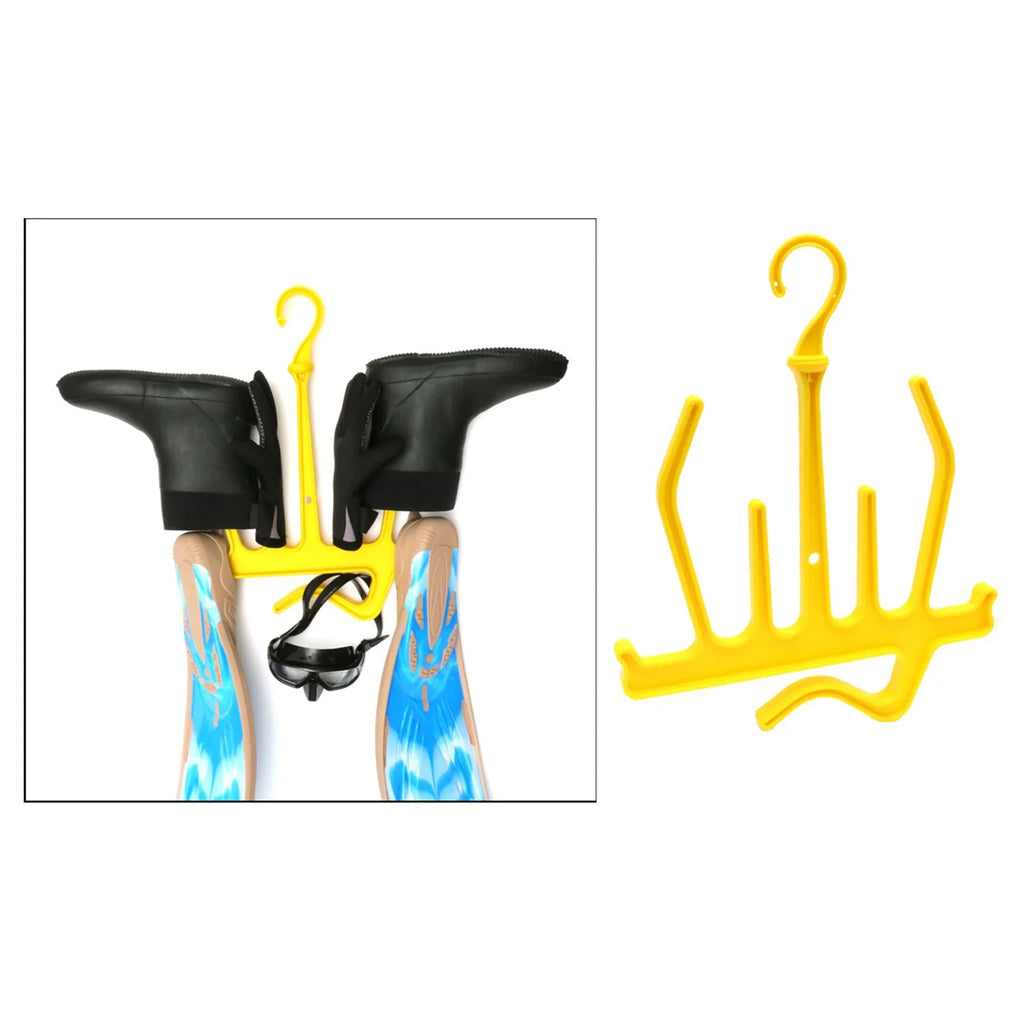 Diving Hanger Surfing Gear Hangers Fast Drying Drain Yellow Y488742