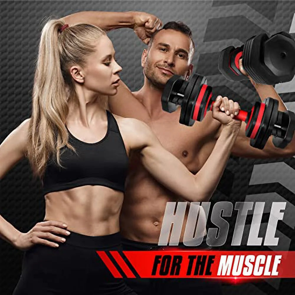 Adjustable Dumbbells Set of 2 55LBS P92897