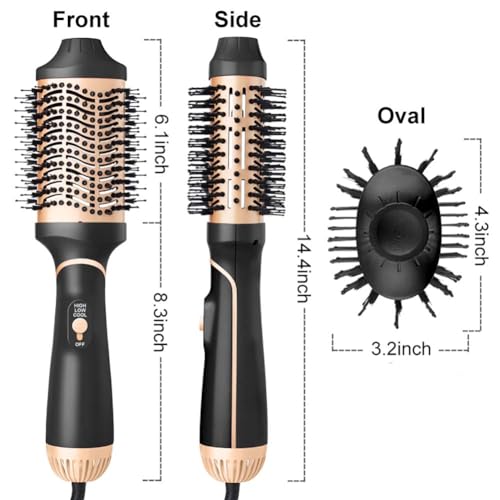 Golden Hot Air Brush Hair Styler O861684