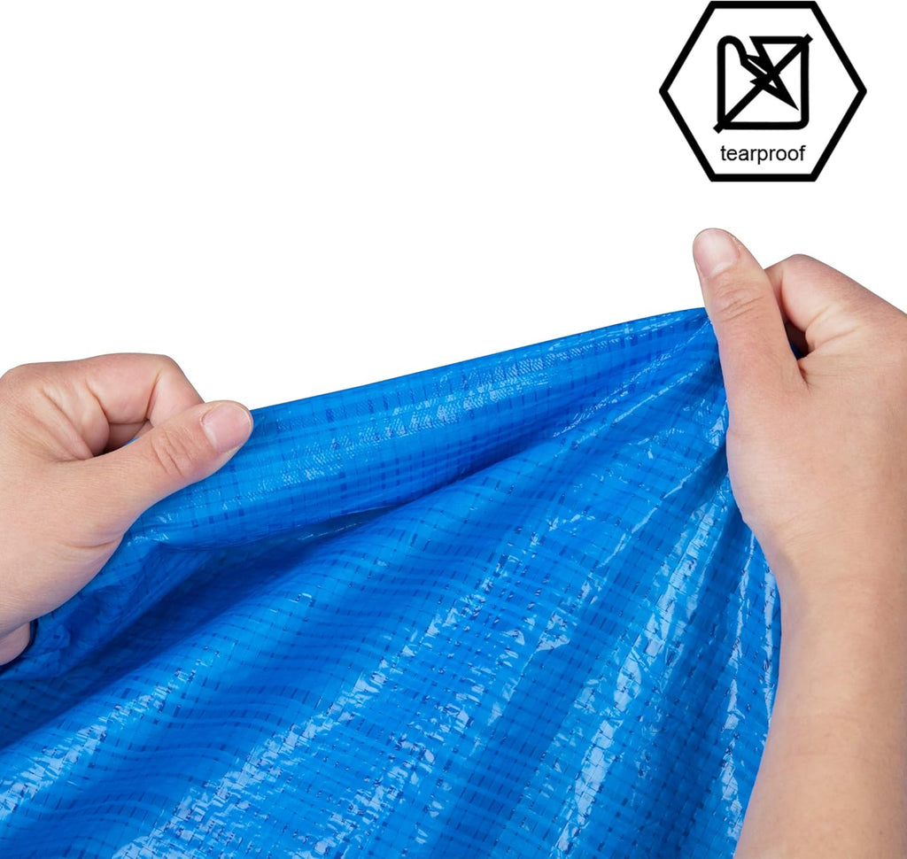 Blue Poly Tarp 14 x 20 Feet 5 Mil V52712