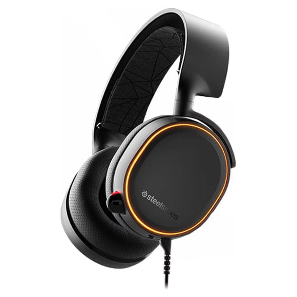 RGB Illuminated Gaming Headset Black J66312
