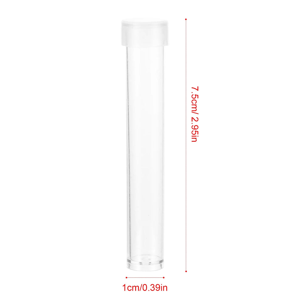 100 Pcs Clear Plastic Storage Bins Q6688