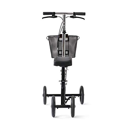 Black Knee Walker with 8" Wheels R7158