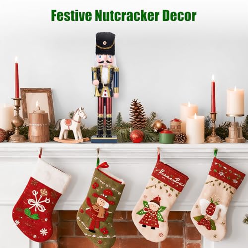 15 Inch Handcrafted Wooden Nutcracker Figure T9761