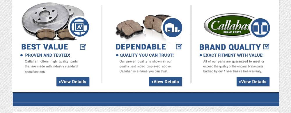 Front + Rear Loaded OE Calipers + Ceramic Brake Pads Kit N249415