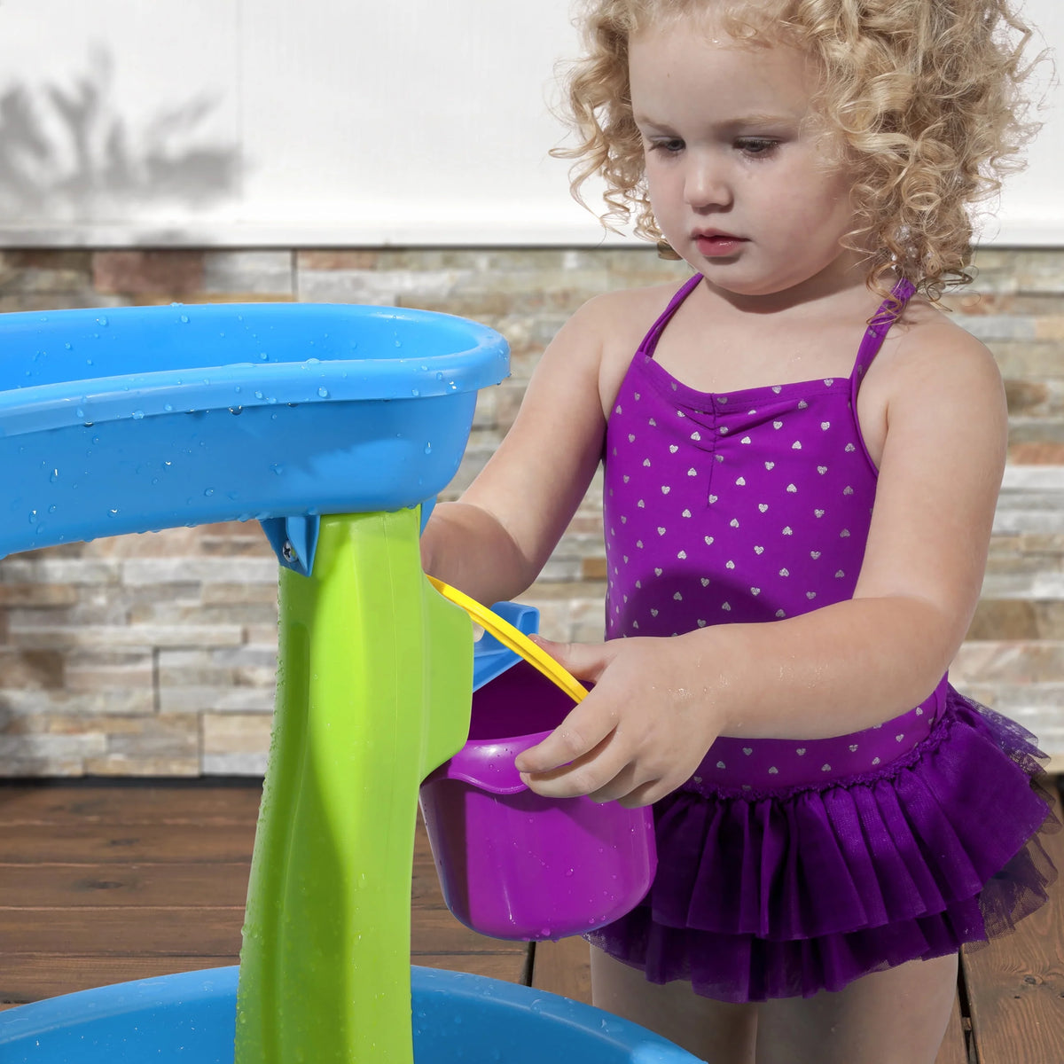 Blue Plastic Water Table R3602