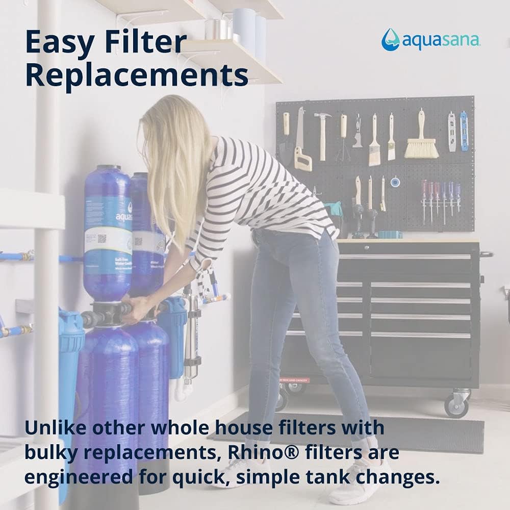 Whole House Water Filter System Installation Kit with 20 Pre-Filter and 10 Post-Filter O823