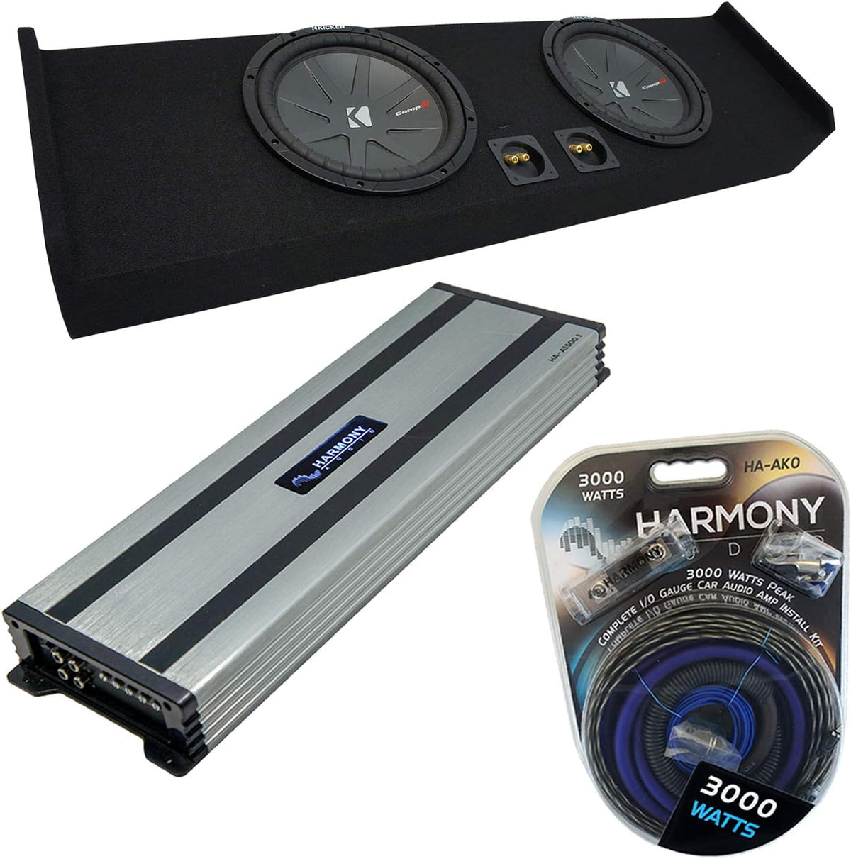 10" Subwoofer Enclosure with Amplifier M7980