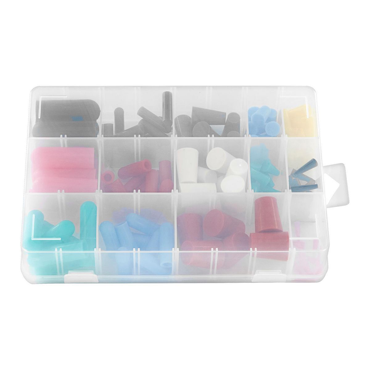 Silicone Rubber Plug and Cap Set, 116-Piece F702