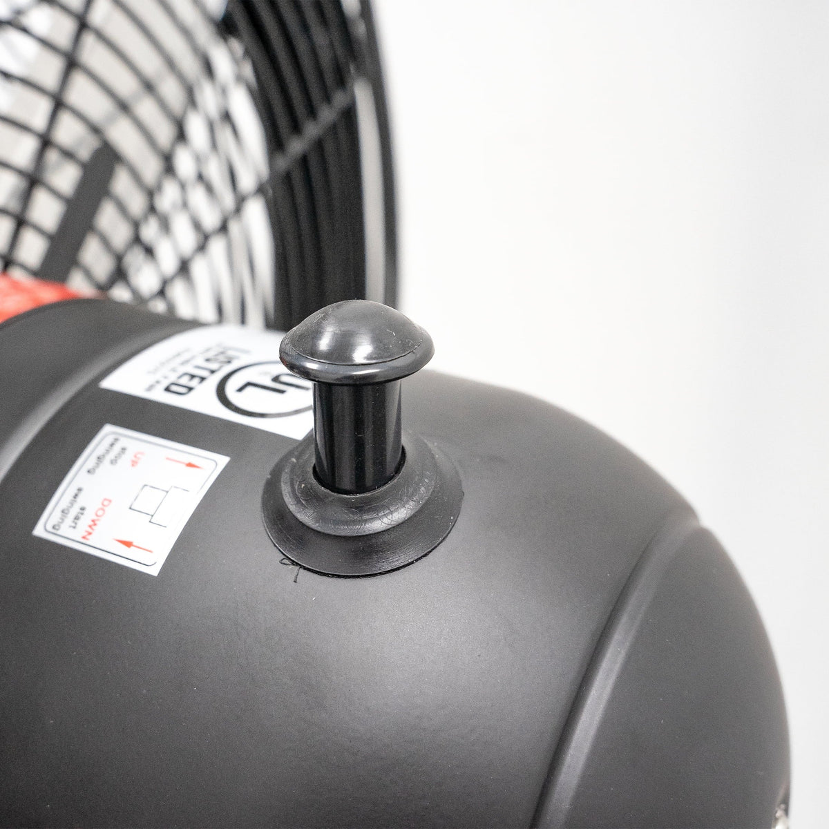 18 inch 3-Speed Metal Misting Stand Fan Black C764674