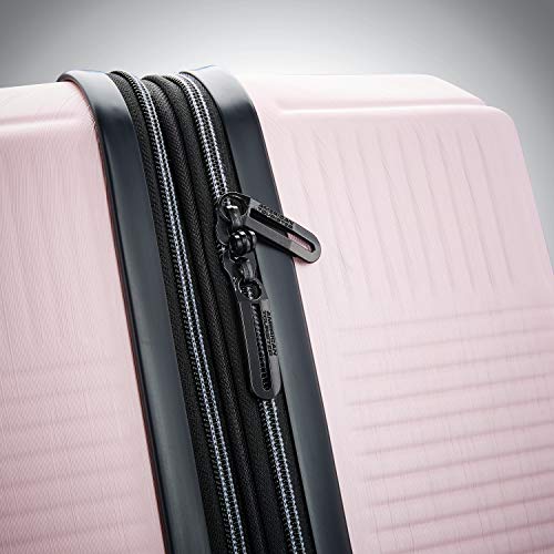 Pink Blush Expandable Hardside Carry-On 21-Inch Luggage with Spinner Wheels F49085