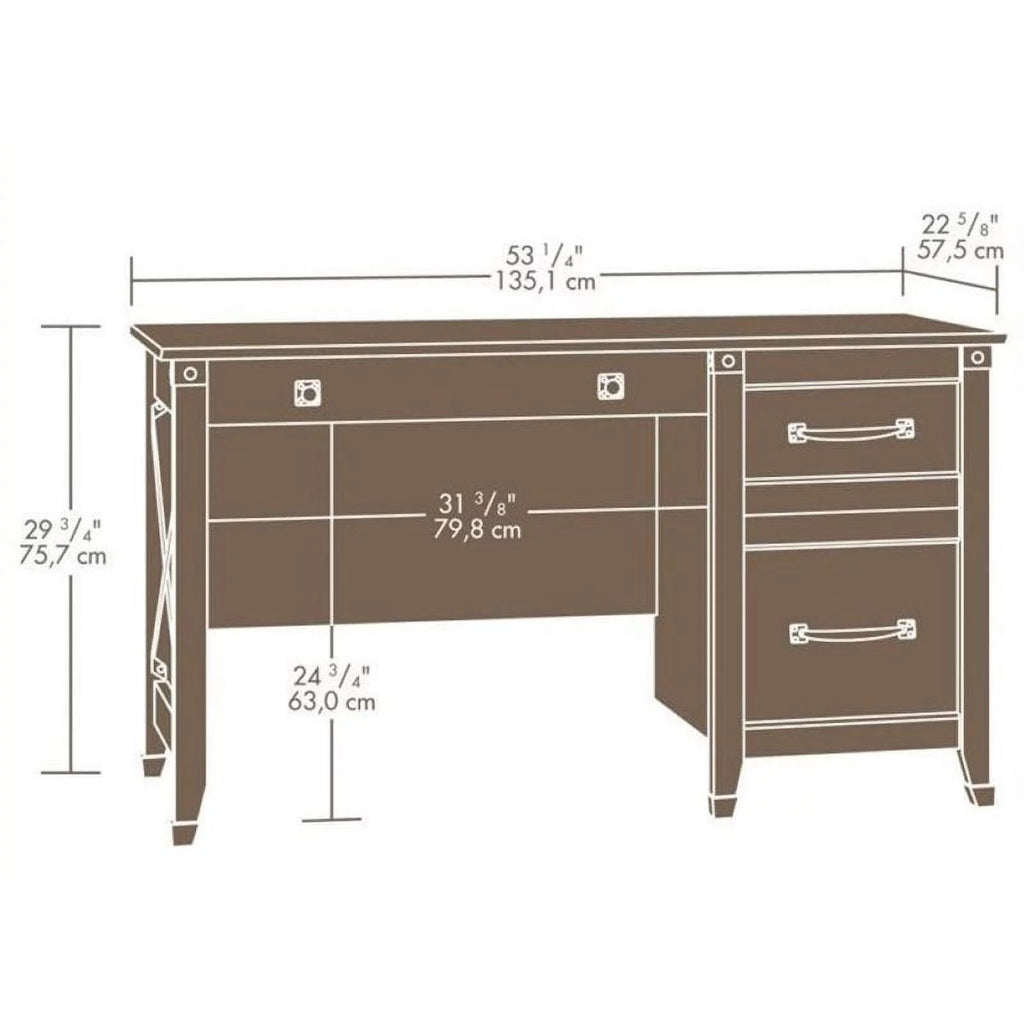 Desk in Washington Cherry Y295