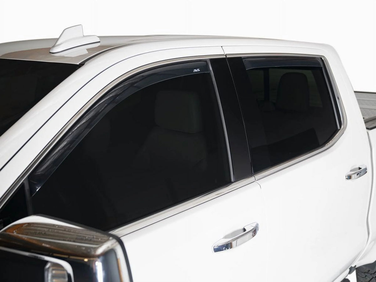 Smoke In-Channel Window Deflectors 4pc H132765