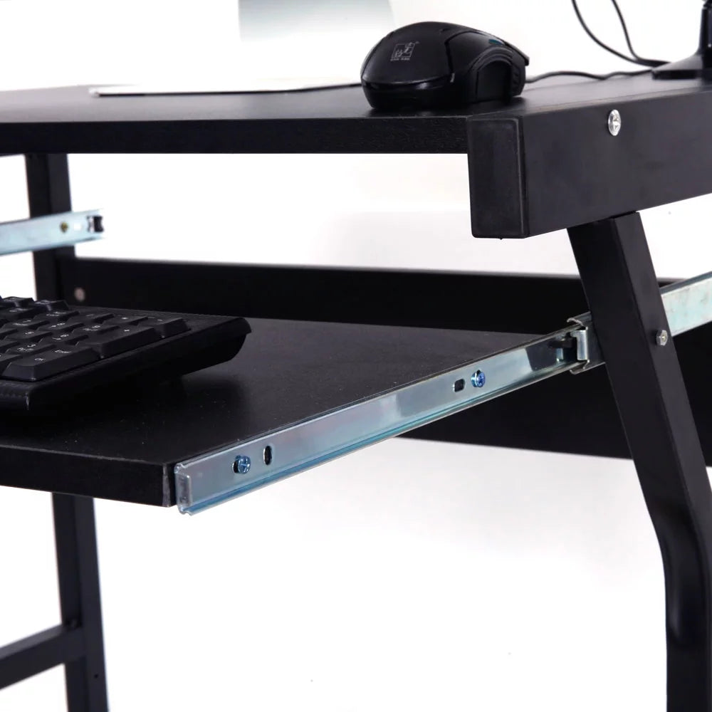 Moveable Computer Desk with Four Wheels H30821