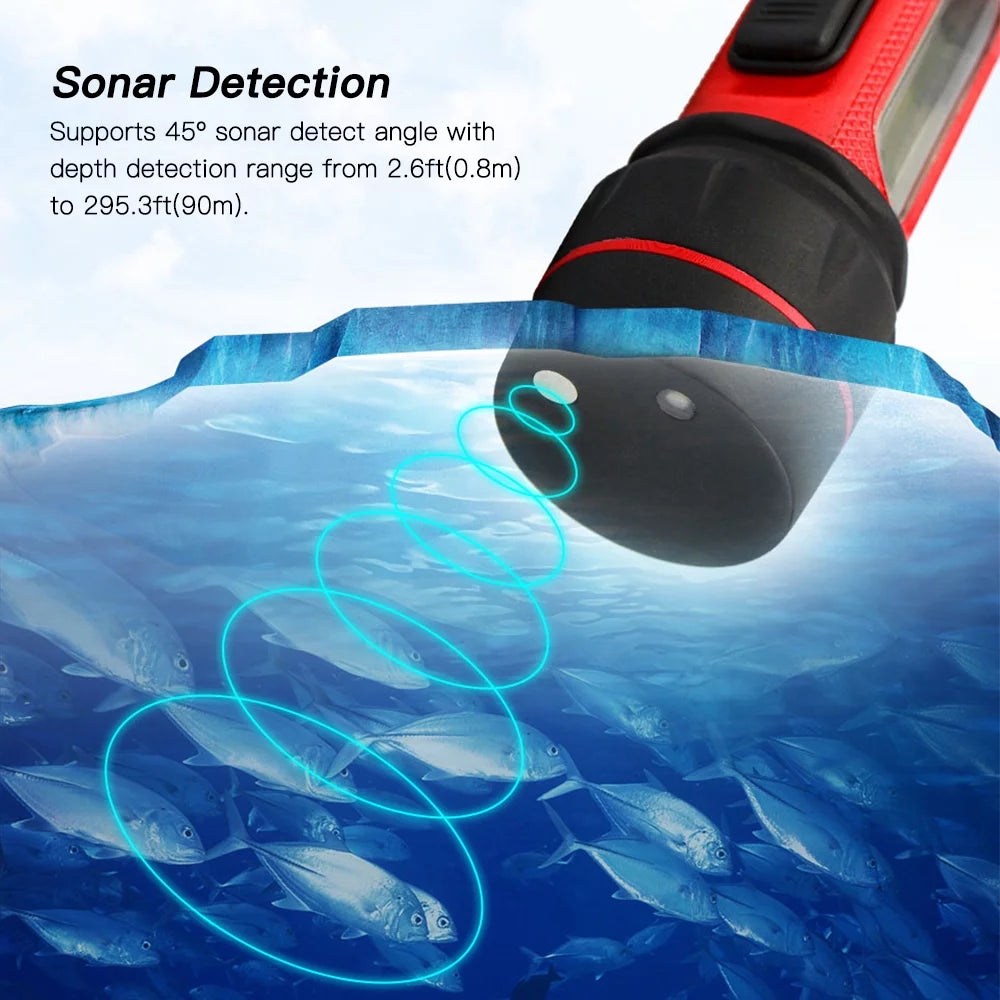 Ice Fishing Fishfinder with LED Underwater Light X41785