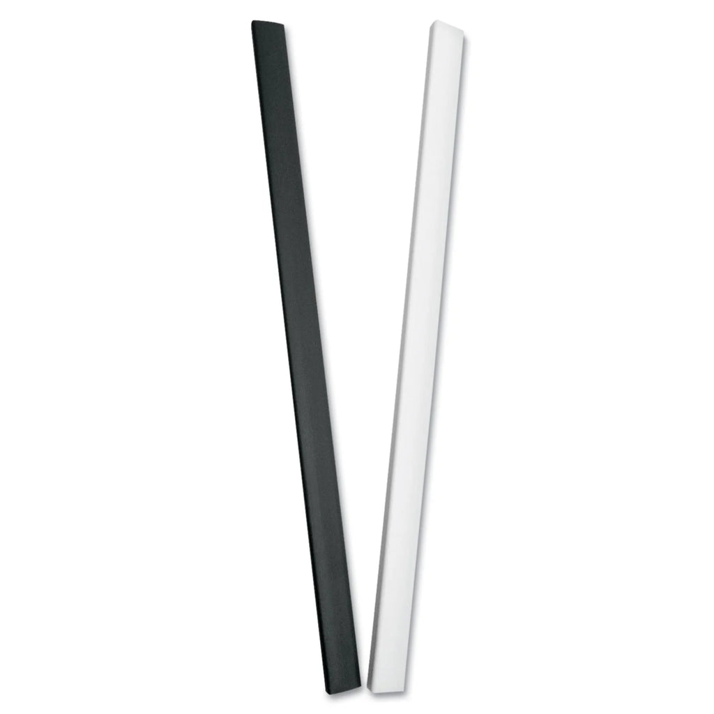 Binding Bars for Report Covers, 40-Sheet Capacity, White, 100/Box Z32692