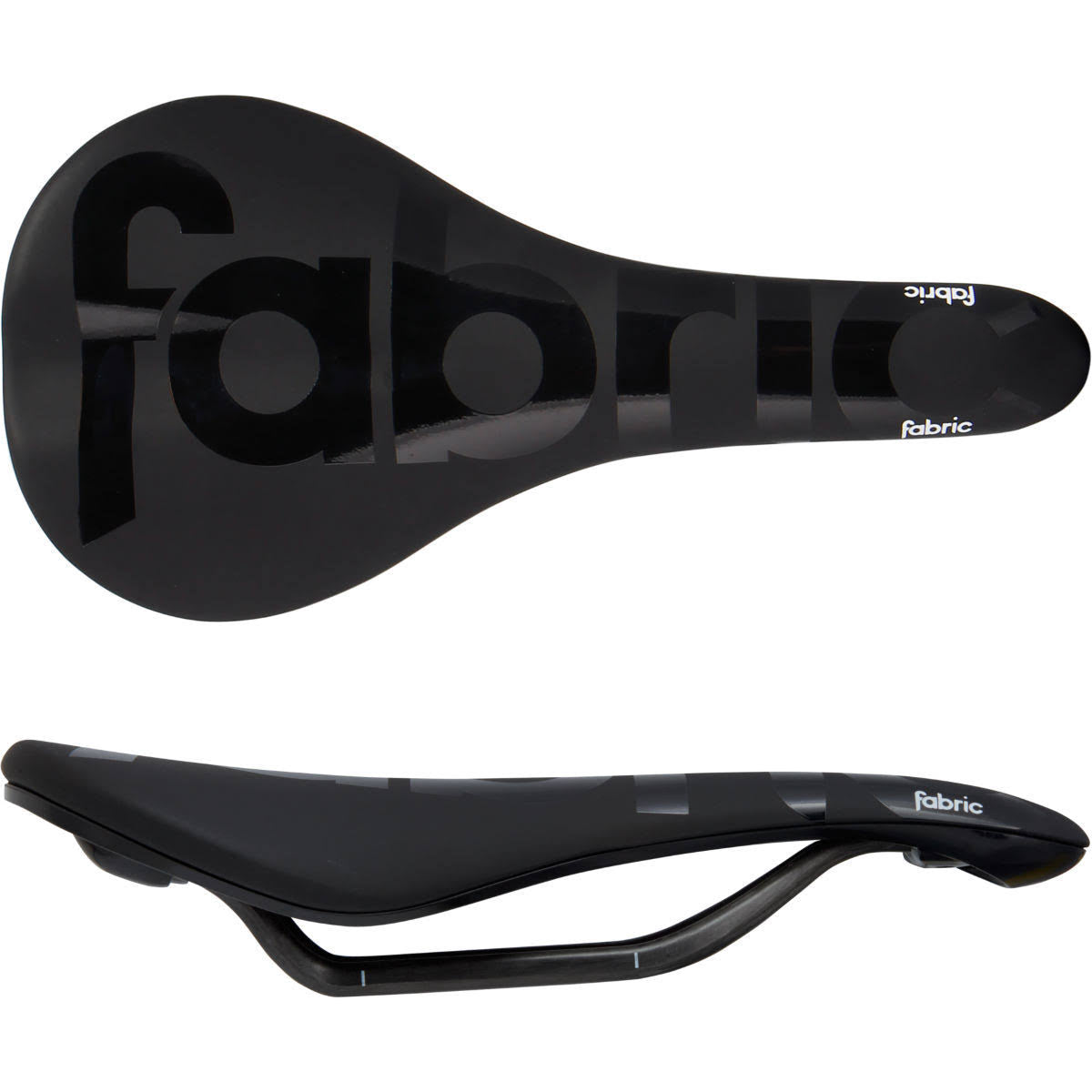 Black Fabric Scoop Saddle 142 mm V85836
