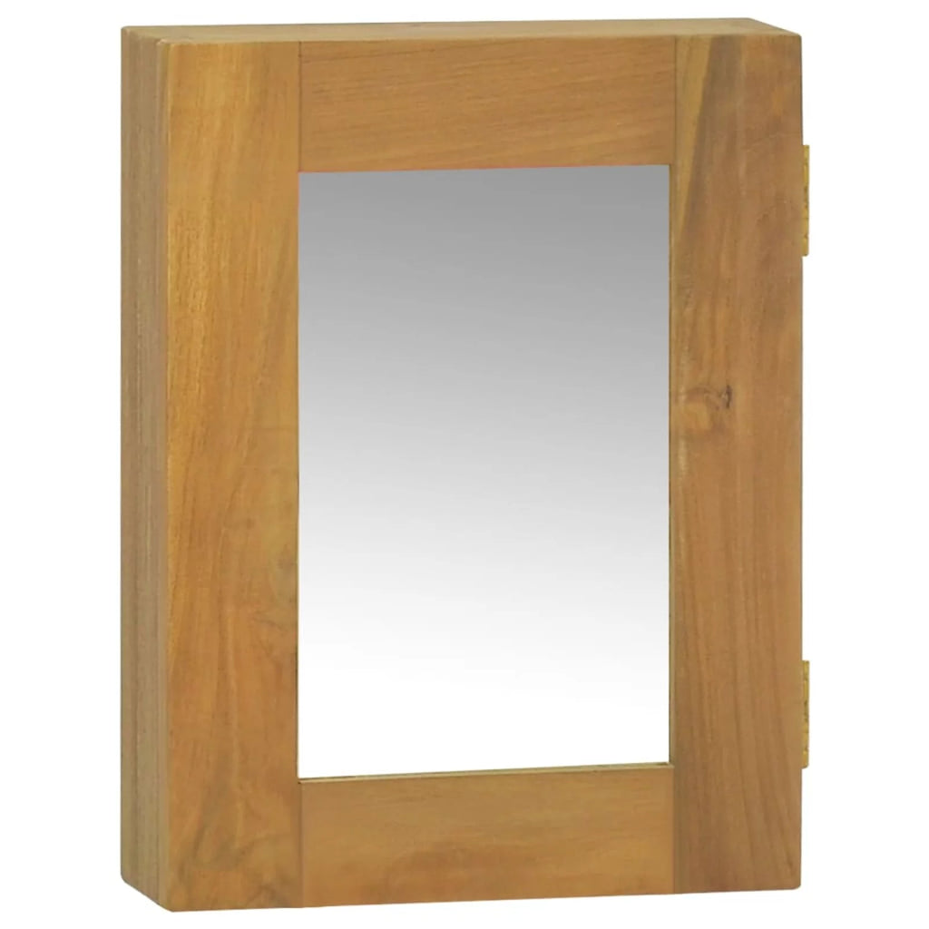 Wooden Mirror Cabinet with Door and Shelf U3420