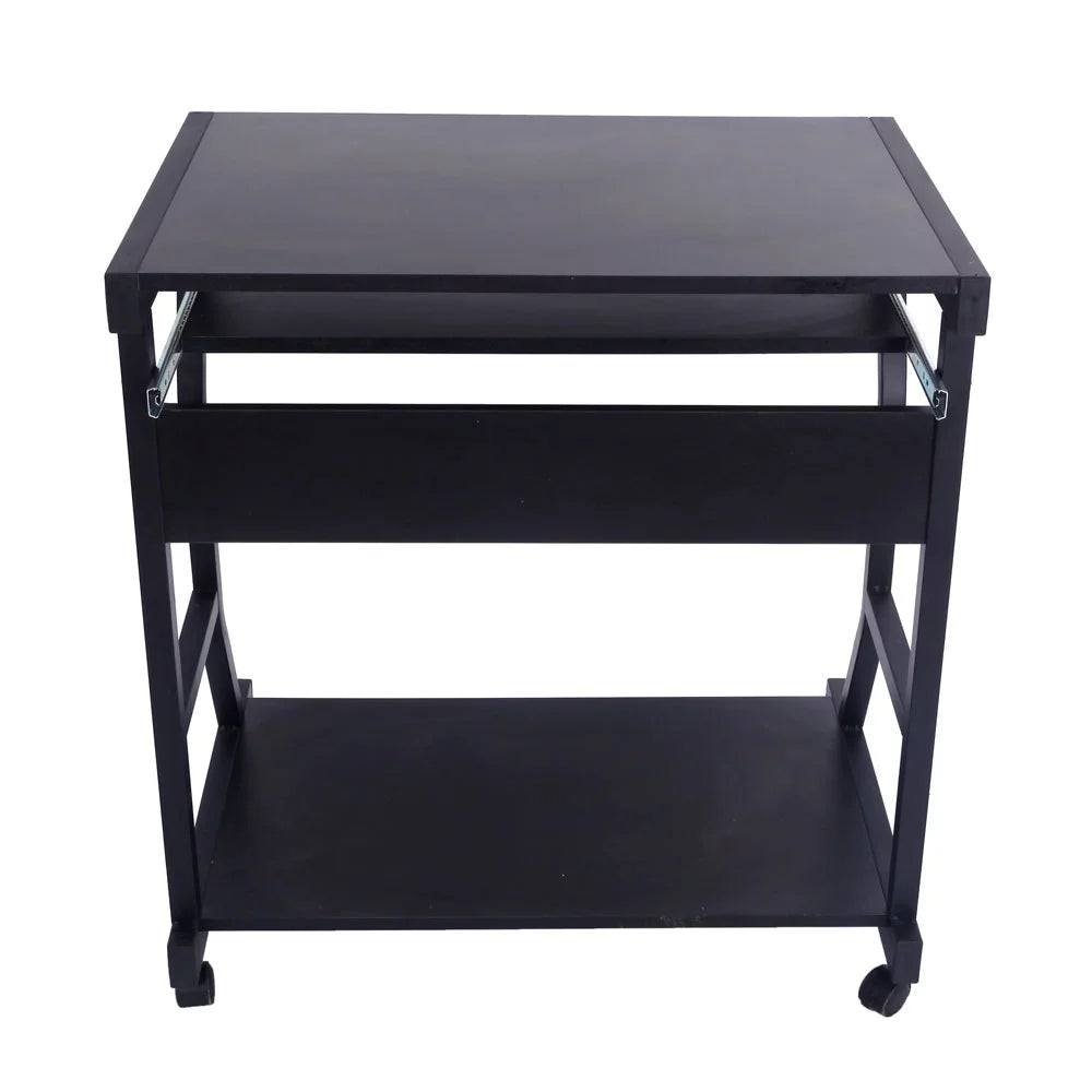 Moveable Computer Desk with Four Wheels H30821