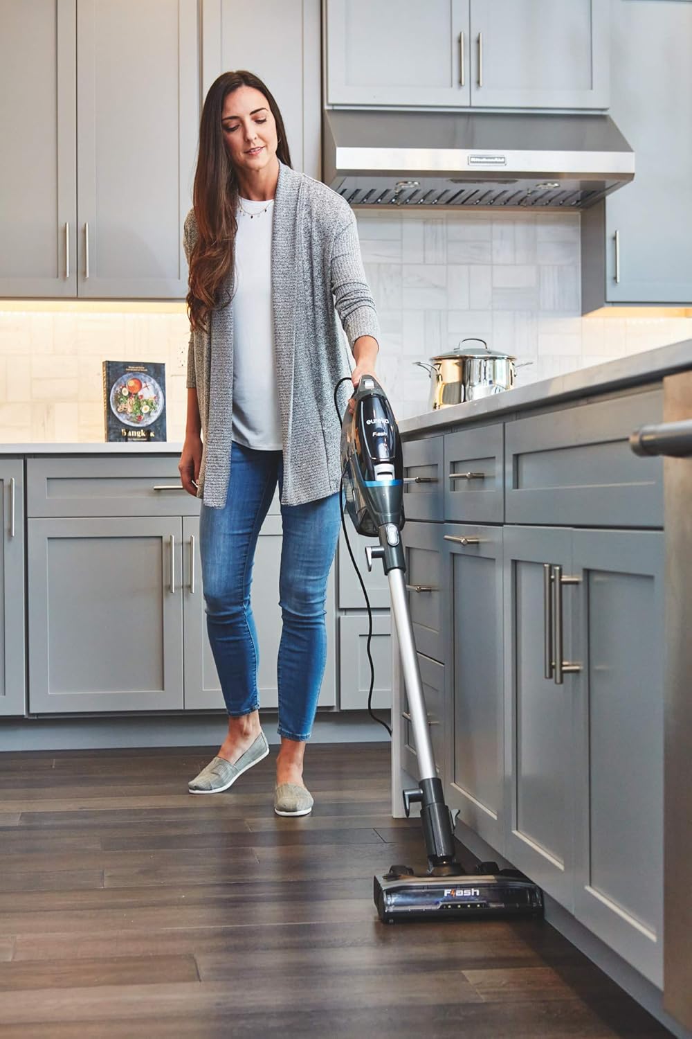 Blue 2 in 1 Corded Stick Vacuum Cleaner H319