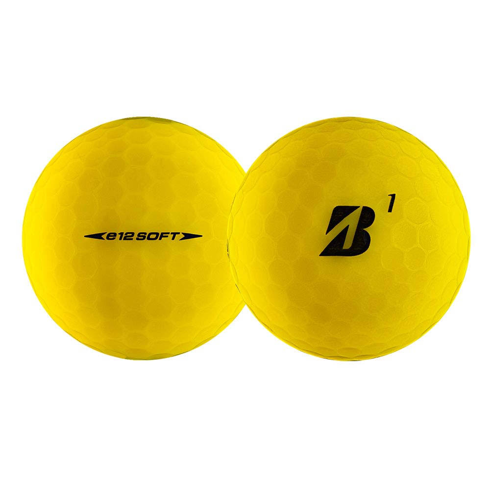 Yellow 3-Piece Golf Balls 1 Dozen O170