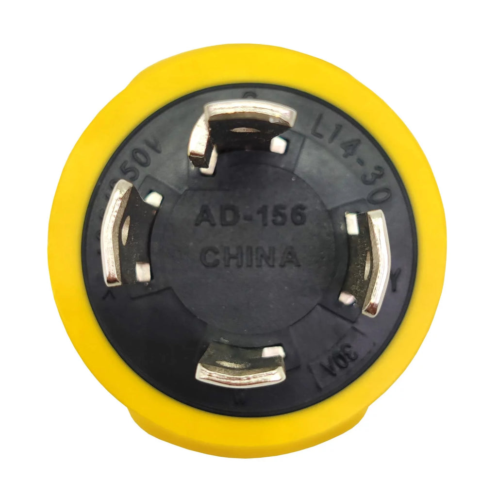 NEMA L14-30P to 14-30R Adapter 30A Locking Plug to Dryer Outlet X529