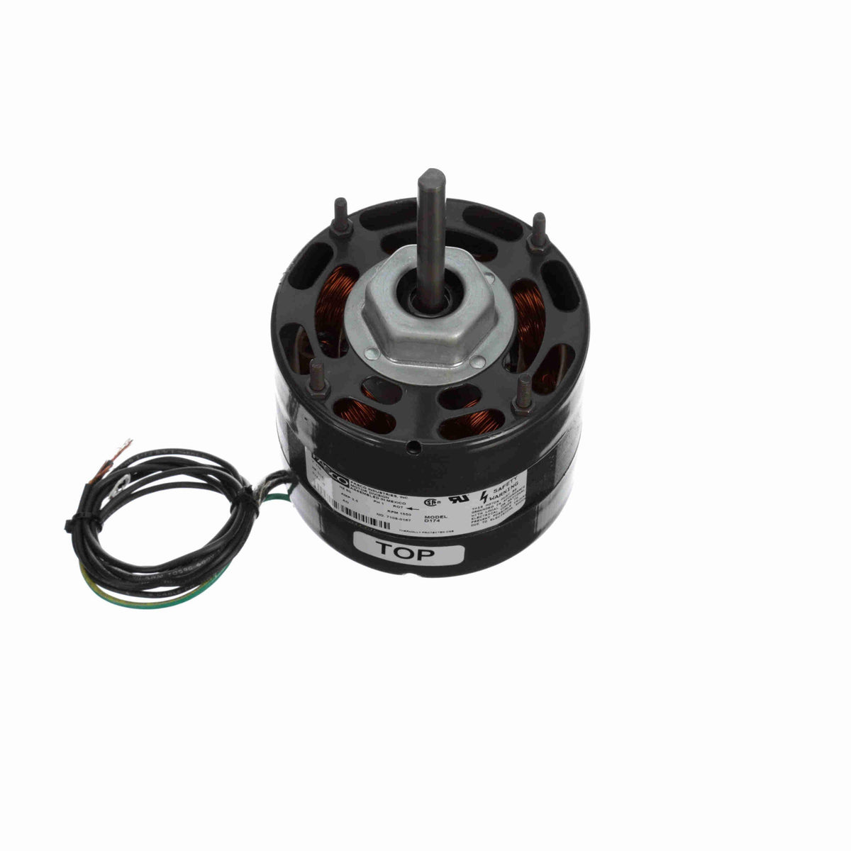 1/10 HP 1500 RPM 115 Volts Fan Motor E31961
