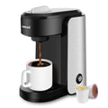 1000W Single Serve Stainless Steel Coffee Maker B5689