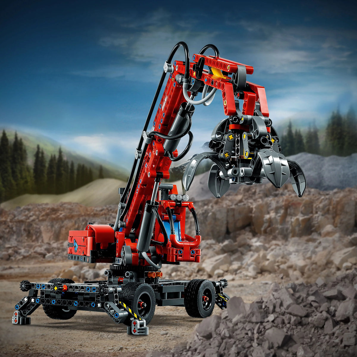 Technic Material Handler Crane Toy N29500