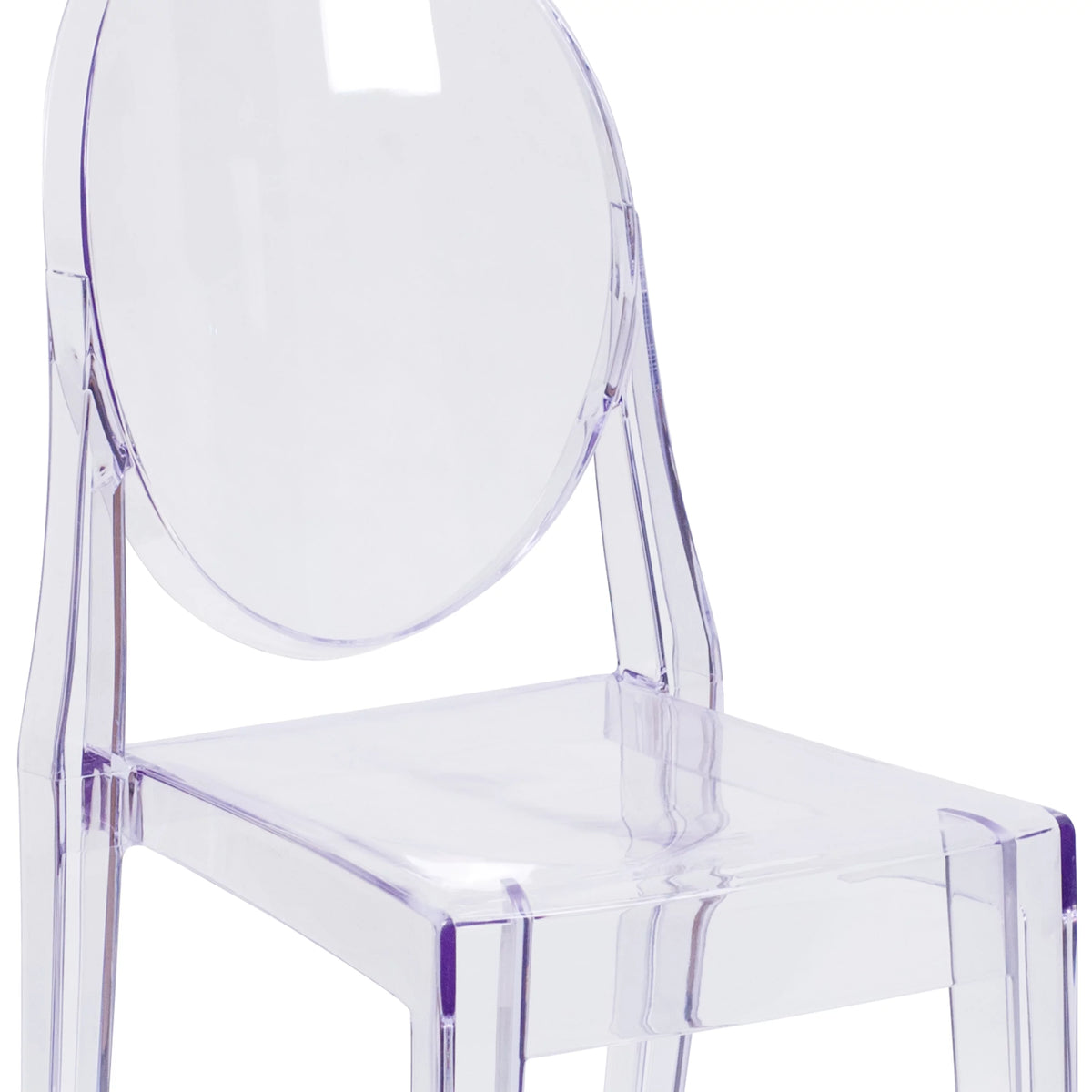 Transparent Crystal Side Chair F175