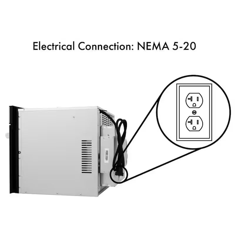 1000-Watt Built-In Microwave Oven in Stainless Steel M24837