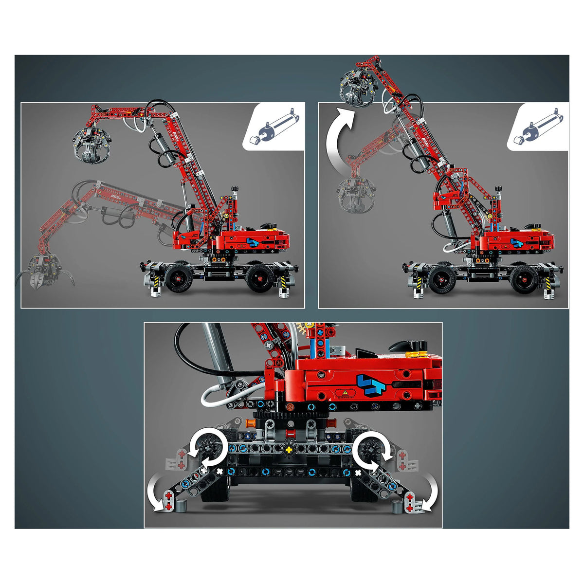 Technic Material Handler Crane Toy N29500