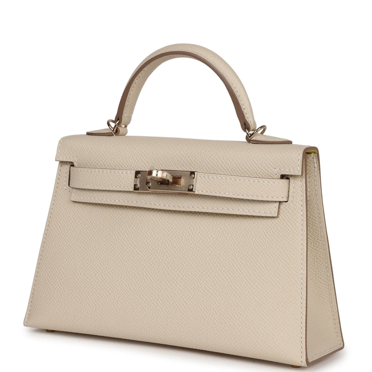 Craie Epsom Leather Handbag Q529747