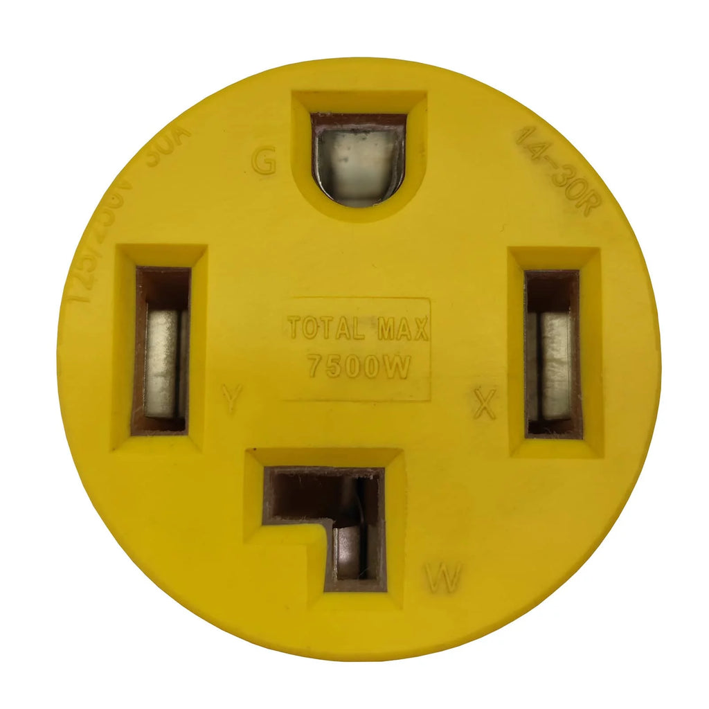 NEMA L14-30P to 14-30R Adapter 30A Locking Plug to Dryer Outlet X529