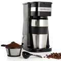 Single Serve Coffee Maker & 14oz Travel Mug T159