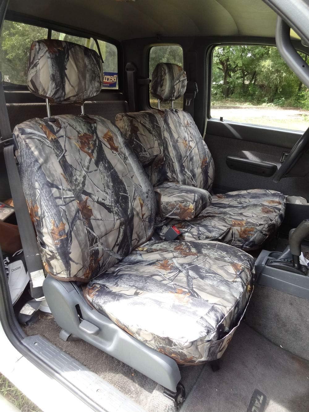 Camo Waterproof Seat Covers for 60/40 Split Bench Seat J4466