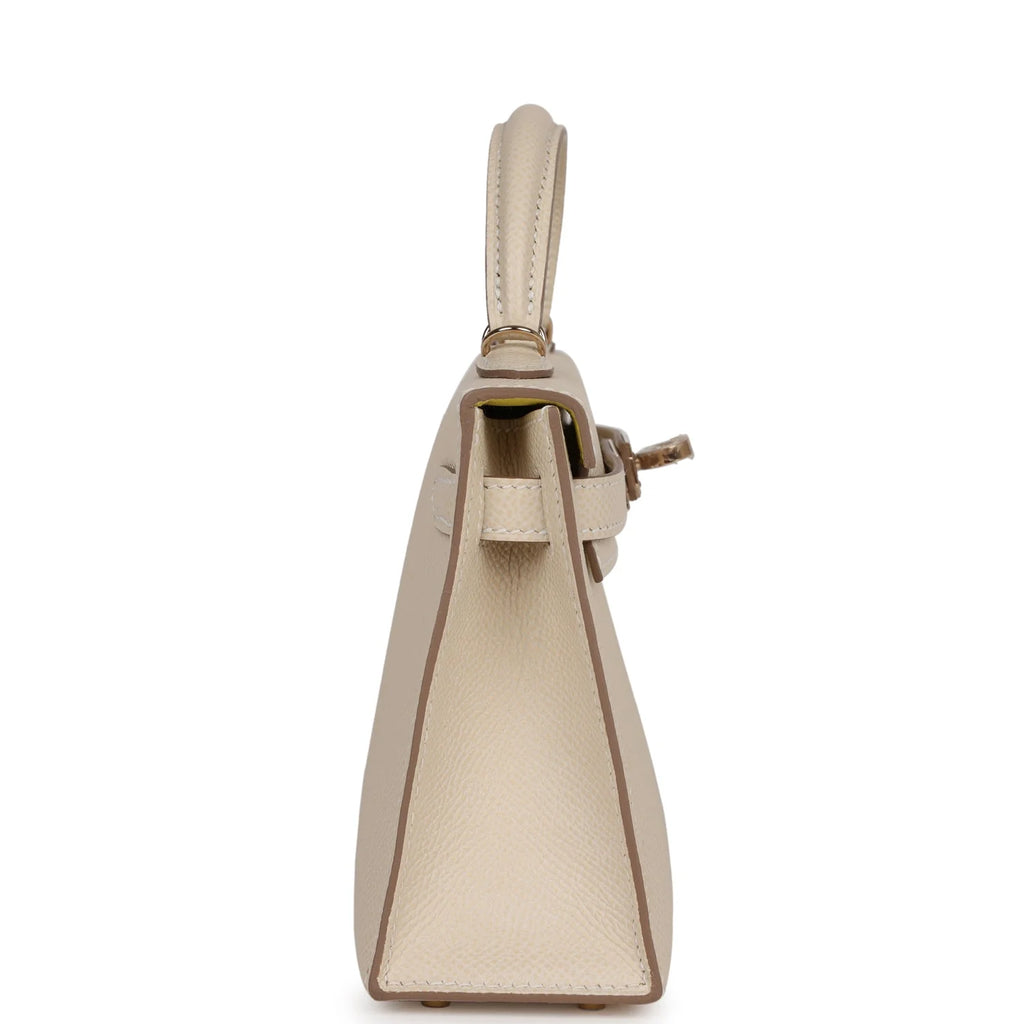 Craie Epsom Leather Handbag Q529747