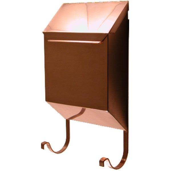 Copper Wall Mount Mailbox I141849