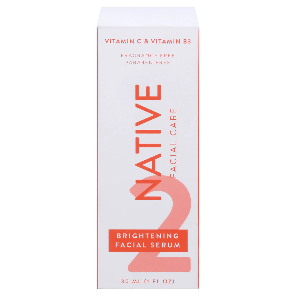 Fragrance Free Brightening Facial Serum with Vitamin C, 1 oz G475