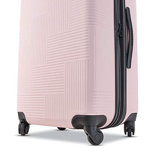 Pink Blush Expandable Hardside Carry-On 21-Inch Luggage with Spinner Wheels F49085