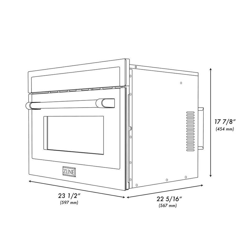 1000-Watt Built-In Microwave Oven in Stainless Steel M24837