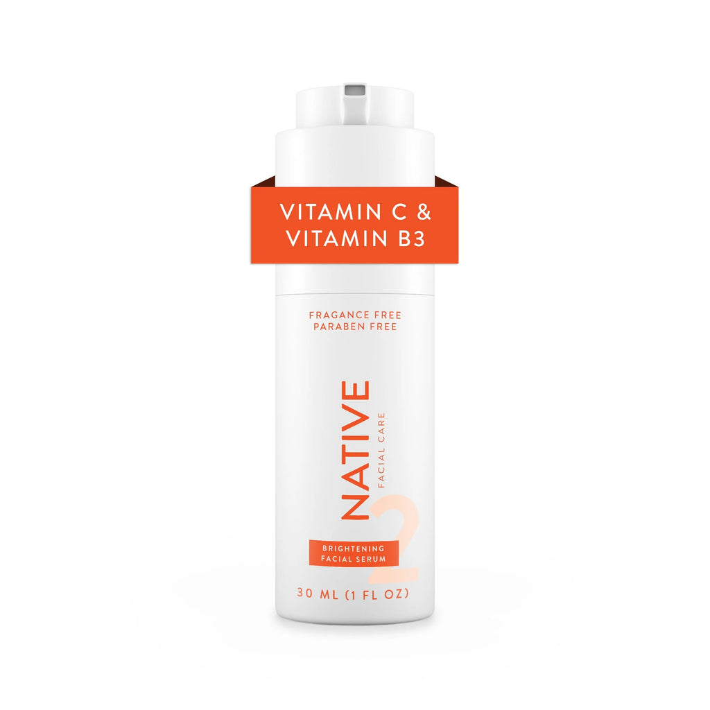 Fragrance Free Brightening Facial Serum with Vitamin C, 1 oz G475
